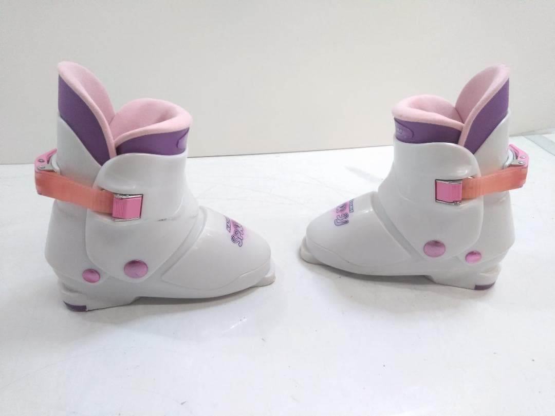女の子 ジュニアスキー4点セット スワロー 120cm ブーツ 22cm ◇