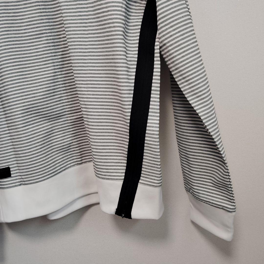 XLサイズ Oakley スニードジャック スカルロゴ　ストライプ 長袖シャツ