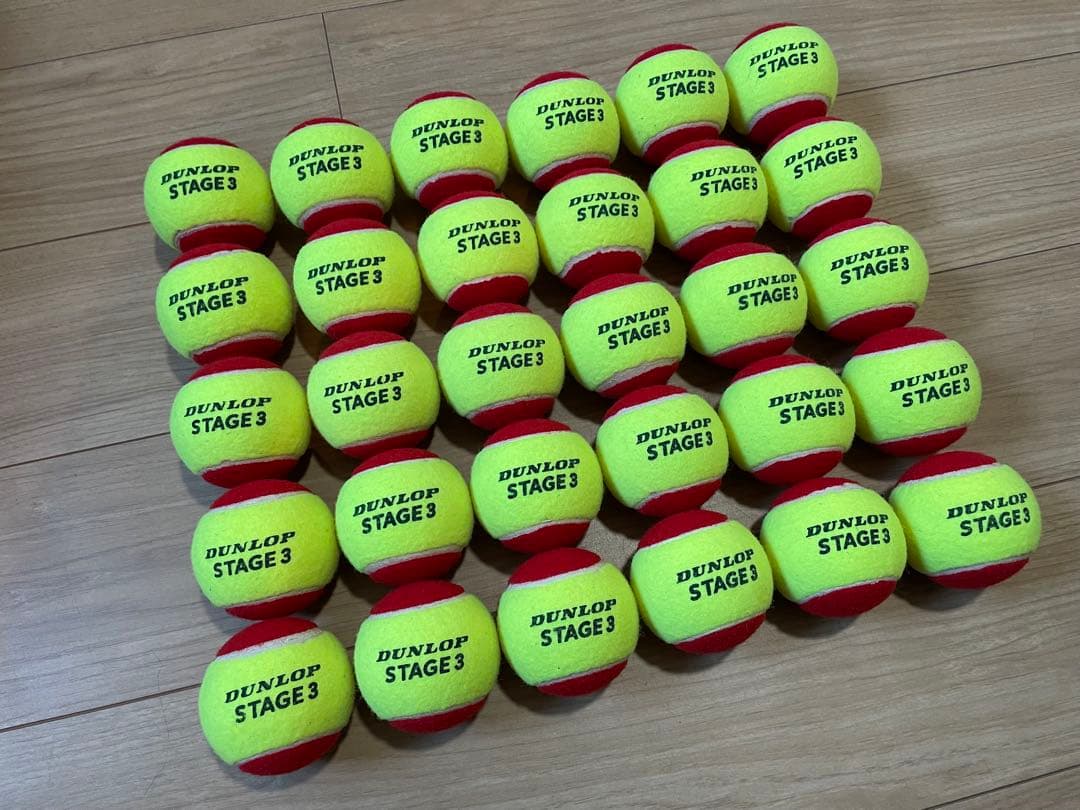 未使用に近い　即日発送　中古硬式テニス　レッドボール80球