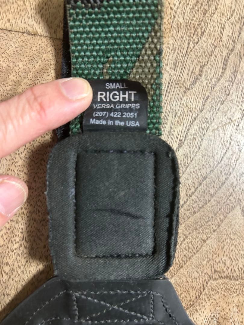 美品 パワーグリップ サイズS VERSA GRIPPS PRO 迷彩