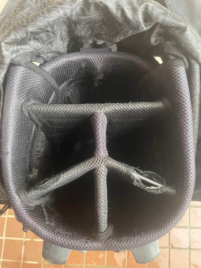 NEW ERA ゴルフ キャディバッグ ブラック