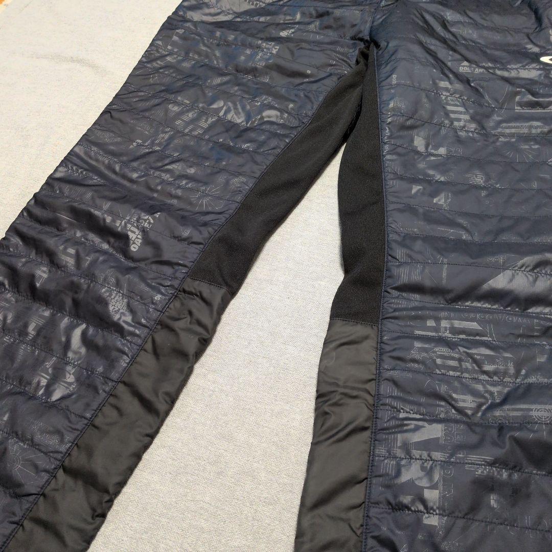 【一回着】オークリー メンズ 中綿キルトパンツ ゴルフウェア 防寒 秋冬