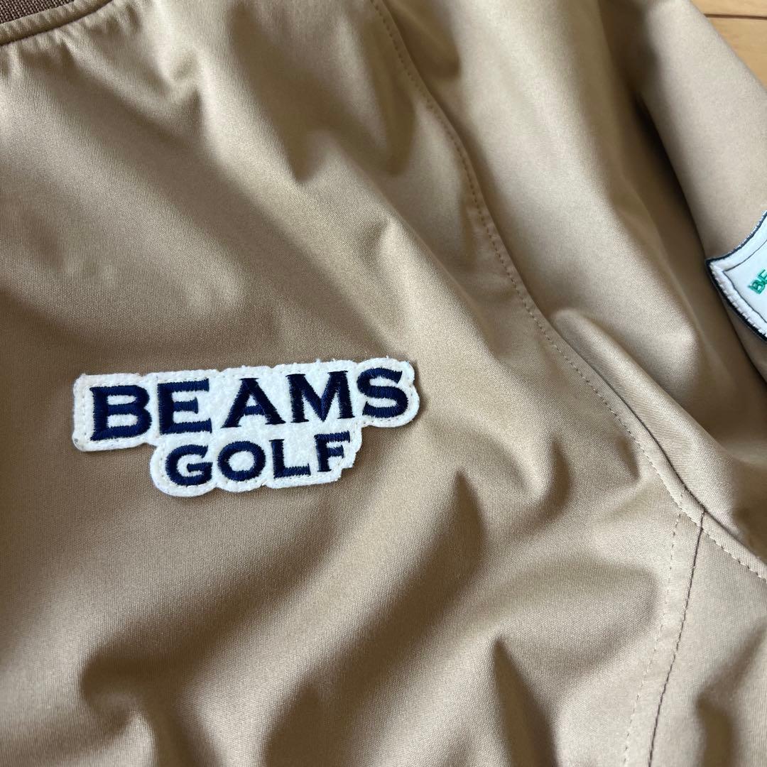 【美品】L ベージュ　ビームスゴルフ　スニード　プルオーバー