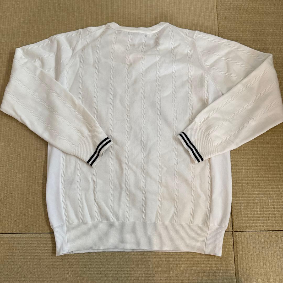 23区　ゴルフ　定番　ニット　23AW レディース　サイズ3 ホワイト　未着用