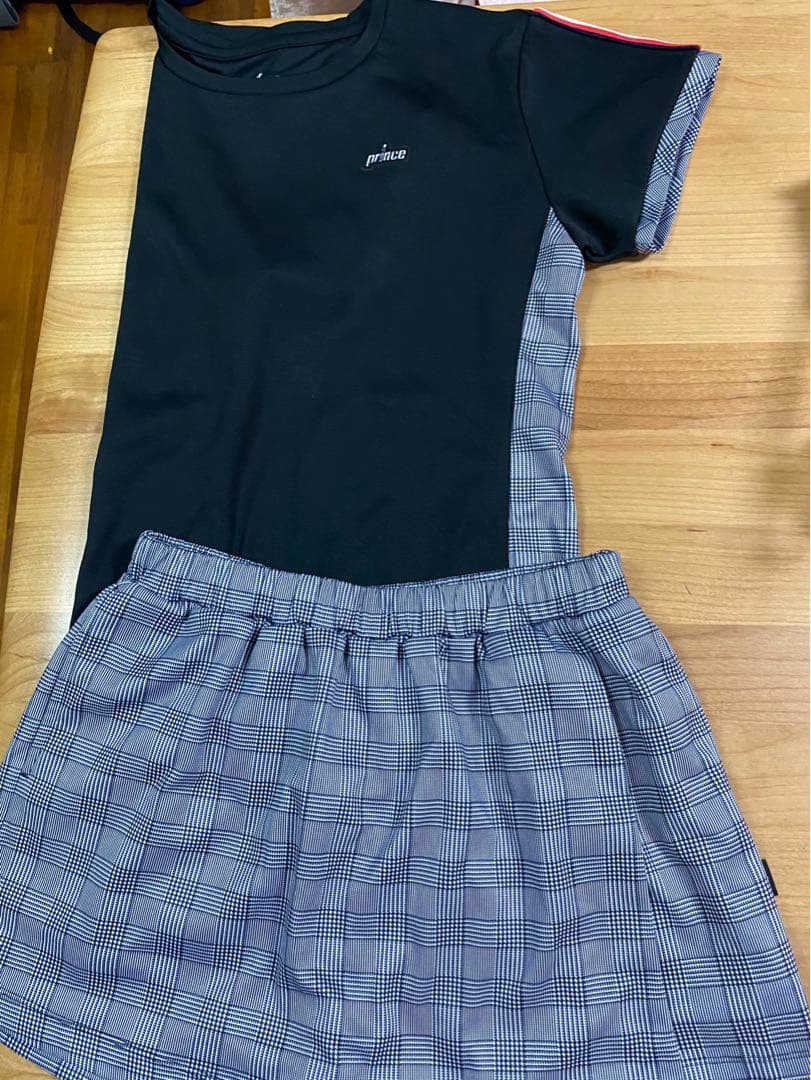 Prince テニス ゲーム シャツとパンツ 上下セット
