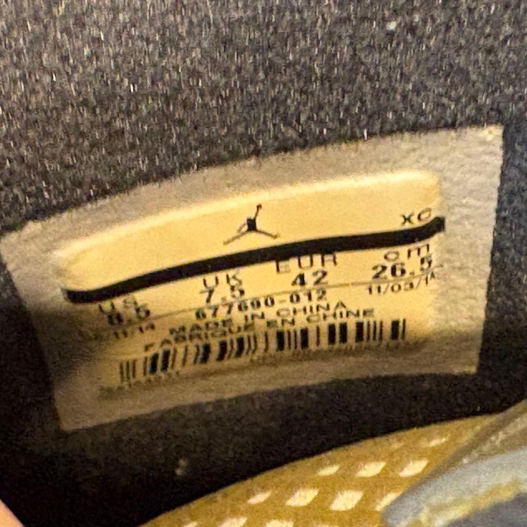 美品　ナイキ エアジョーダン 4LAB1 26cm EUR42