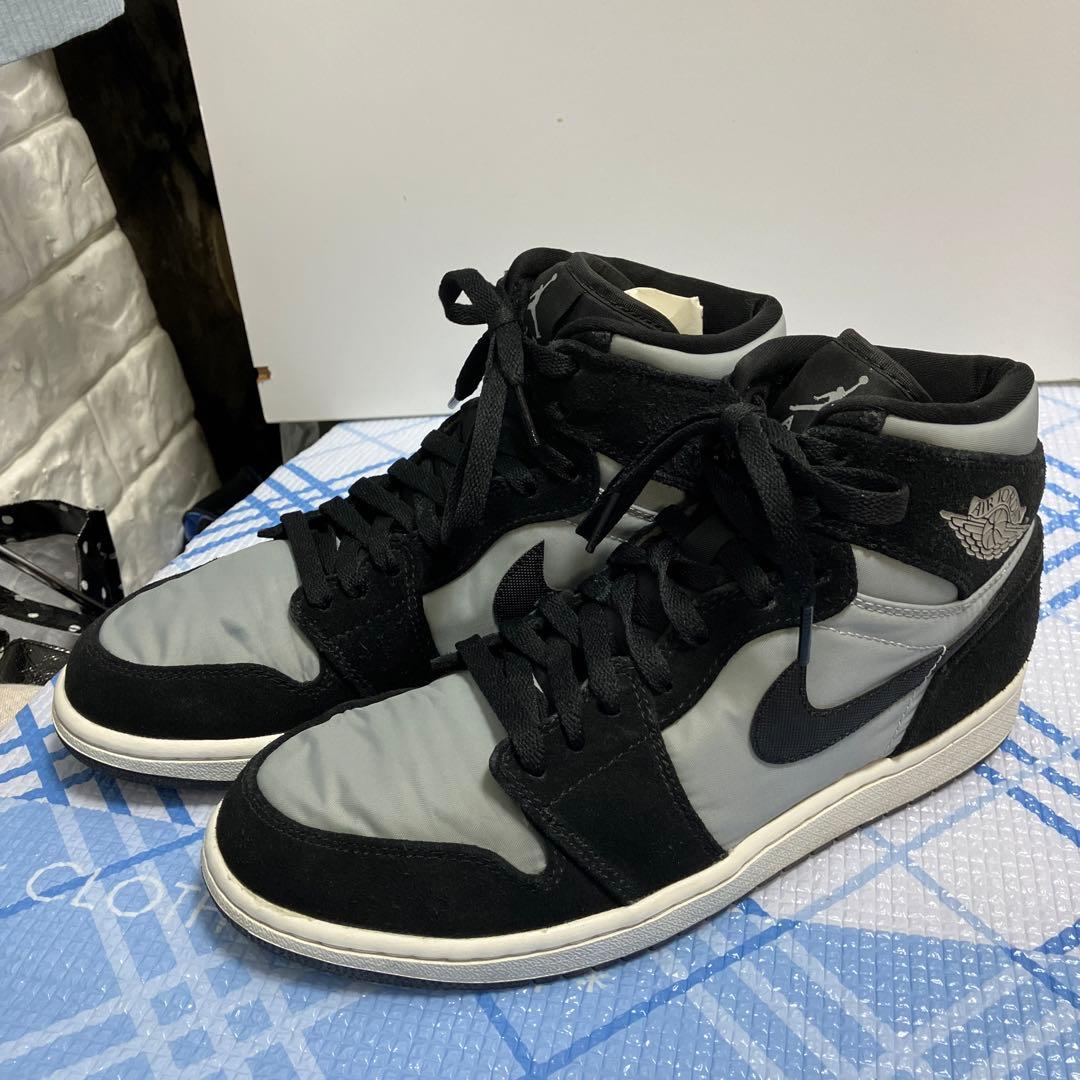 Jordan バスケットボールシューズ ハイカット 黒/グレー