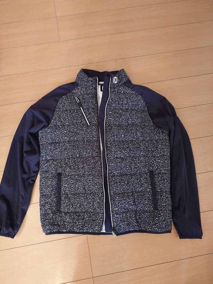 FJ ダウンジャケット風ジャケット ネイビー系　ＸＬ
