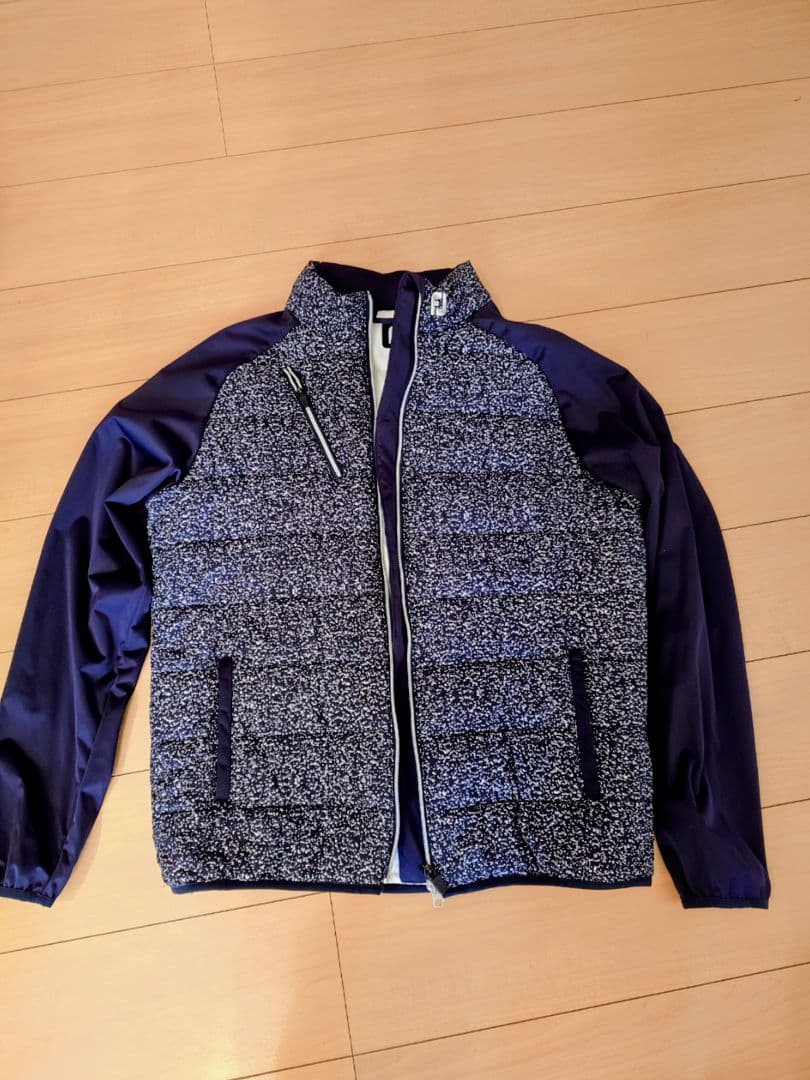 FJ ダウンジャケット風ジャケット ネイビー系　ＸＬ