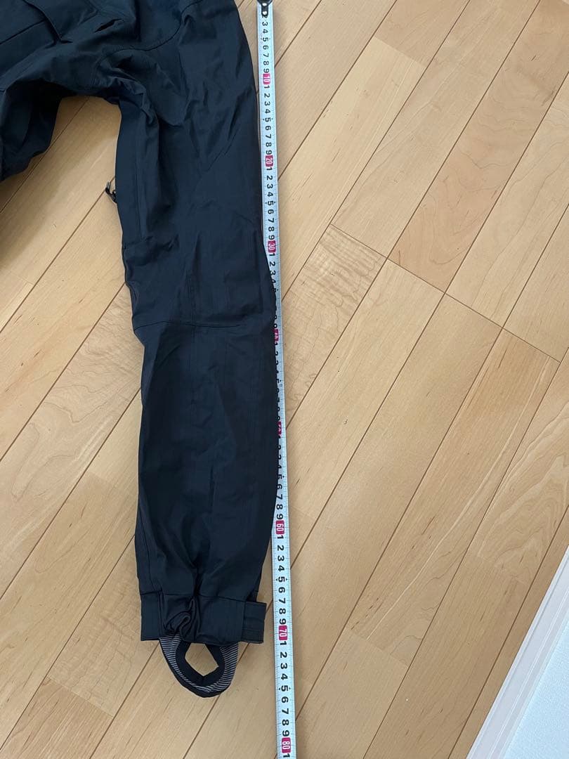 ブラック スノーボードウェアセット