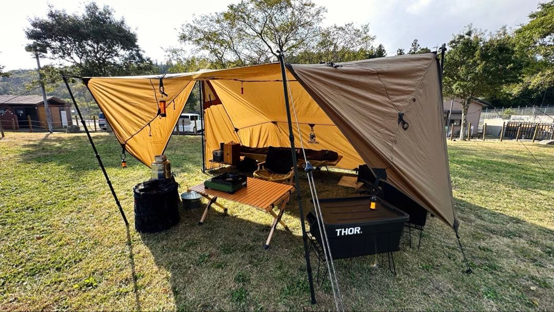OneTigris ROCDOMUS 2.0 ハンモックオーニング ホットテント