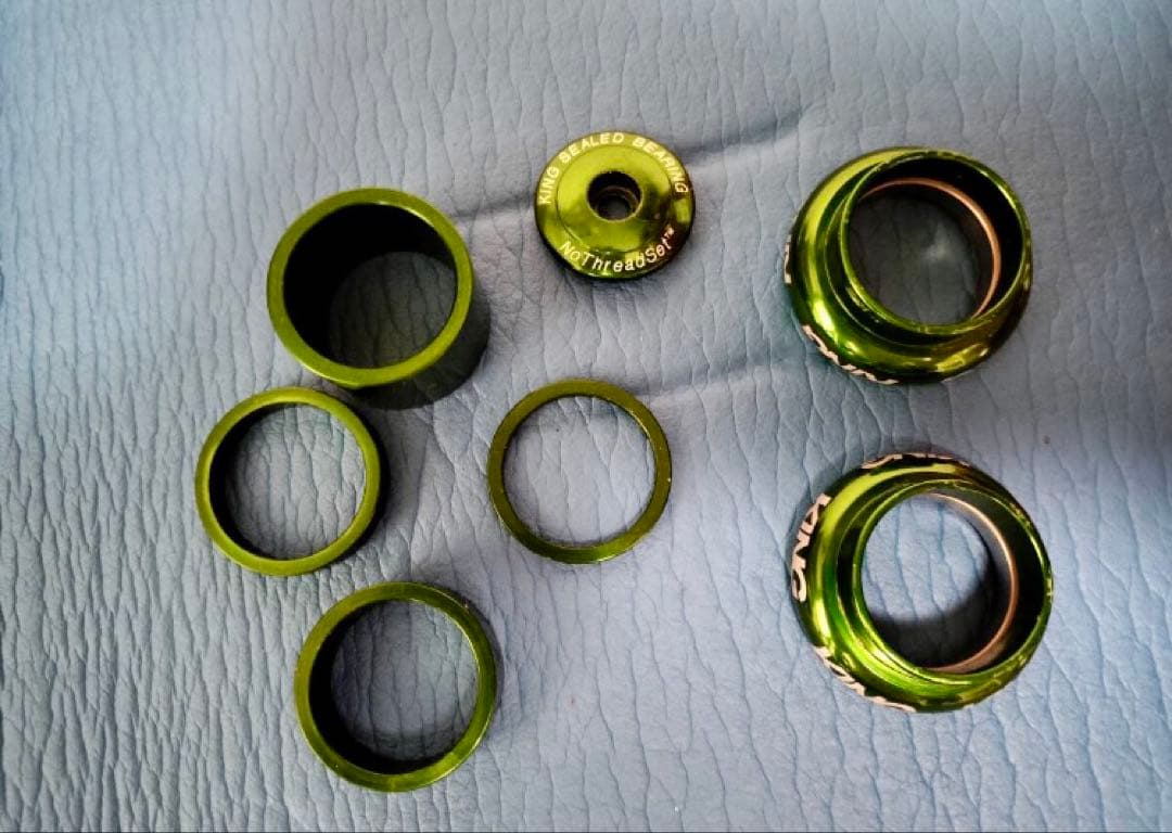 CHRIS KING nothreadset 1 1/8 コラムスペーサー欠品有
