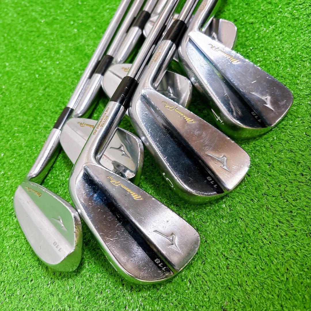 MIZUNO Pro 118 アイアン　7本　セット　FLEX S