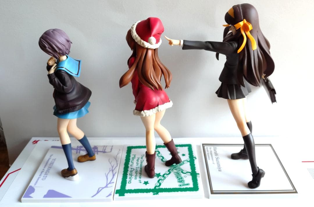 涼宮ハルヒの憂鬱　A賞B賞C賞 消失プレミアムフィギュア３体セット　中古品箱