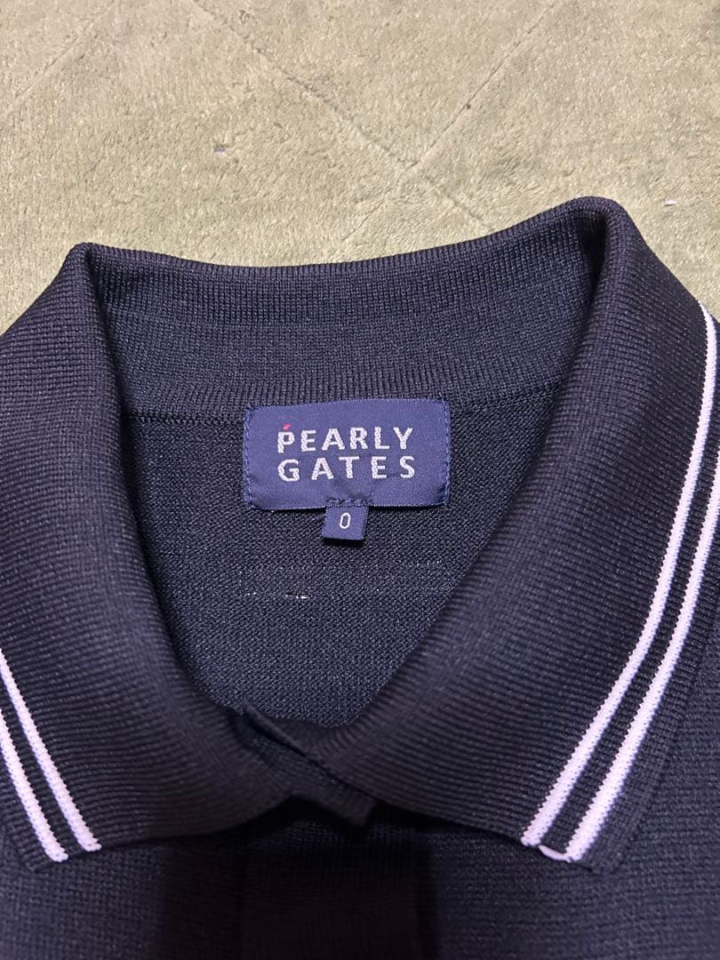 PEARLY GATES バックプリーツニットシャツ　未使用