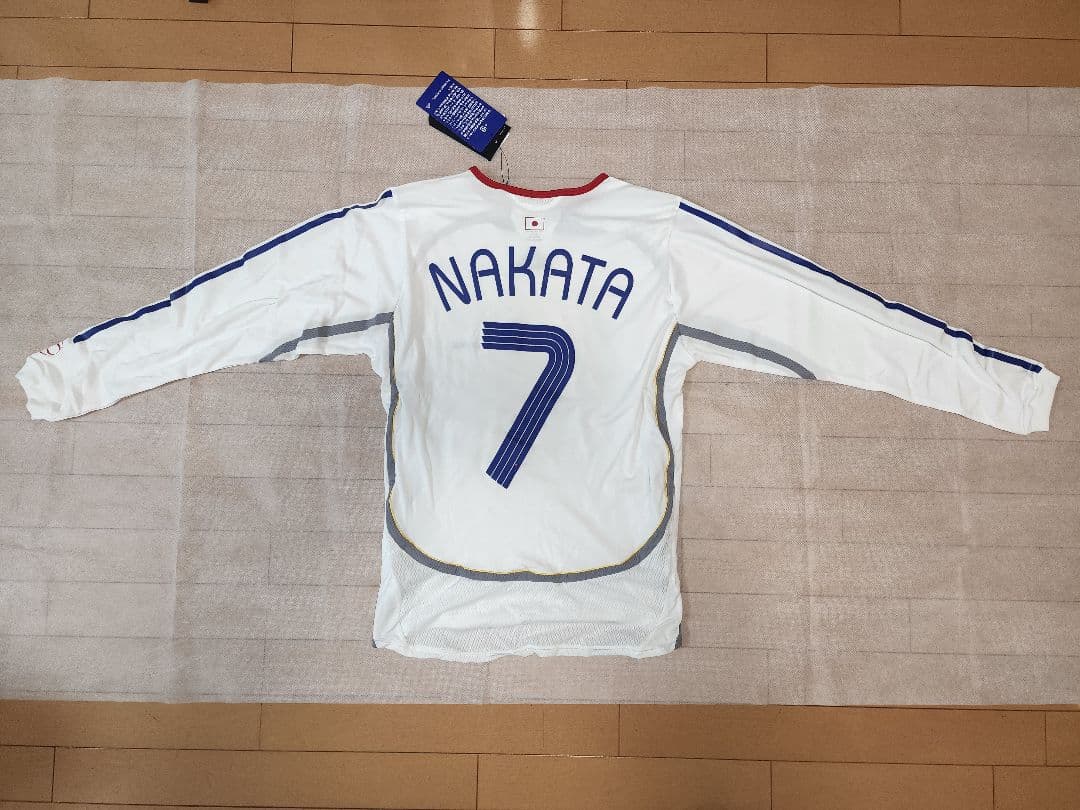 日本代表 2006W杯 中田英寿モデル オーセンティックユニフォーム 新品箱タグ