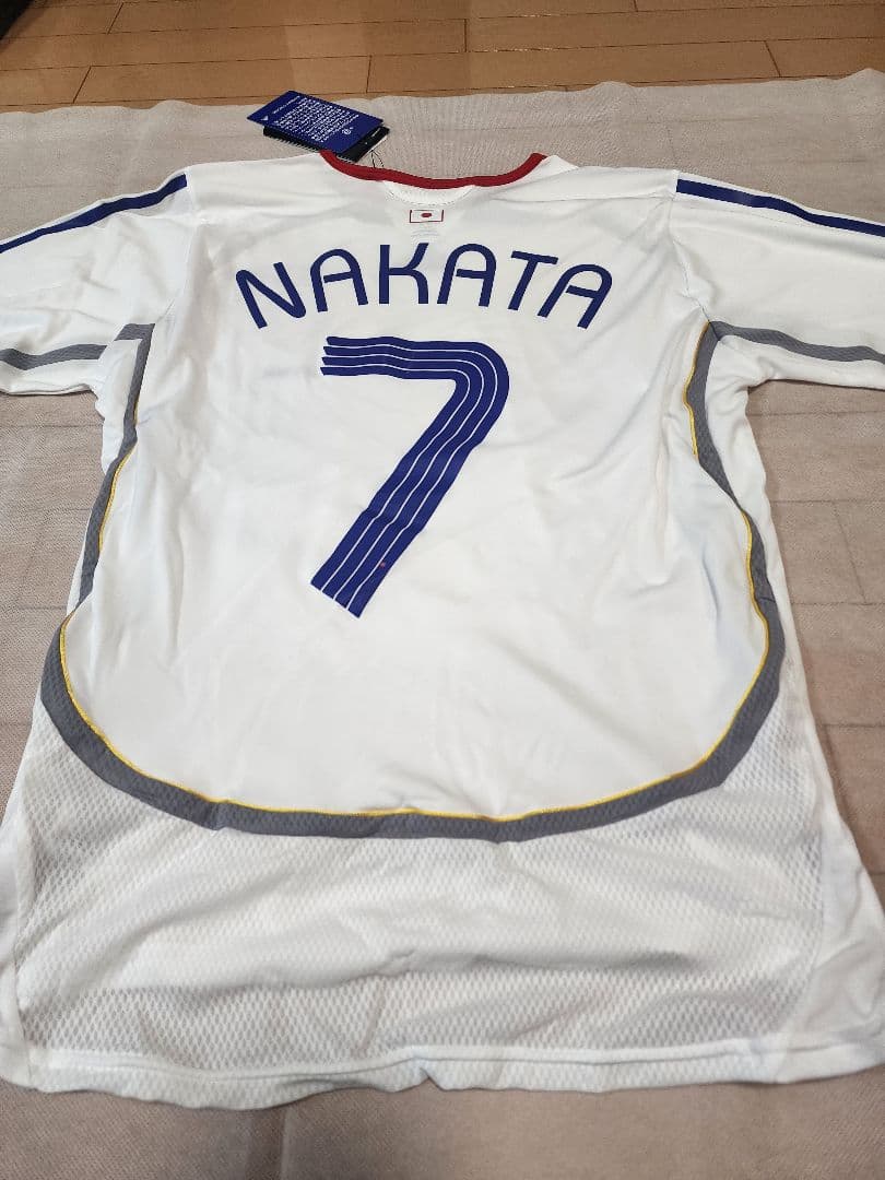 日本代表 2006W杯 中田英寿モデル オーセンティックユニフォーム 新品箱タグ