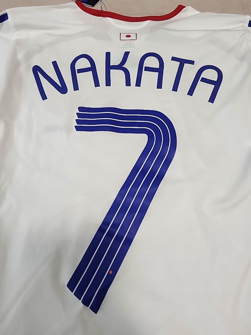 日本代表 2006W杯 中田英寿モデル オーセンティックユニフォーム 新品箱タグ