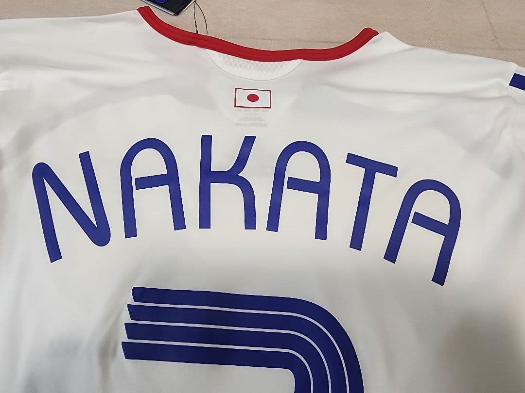 日本代表 2006W杯 中田英寿モデル オーセンティックユニフォーム 新品箱タグ