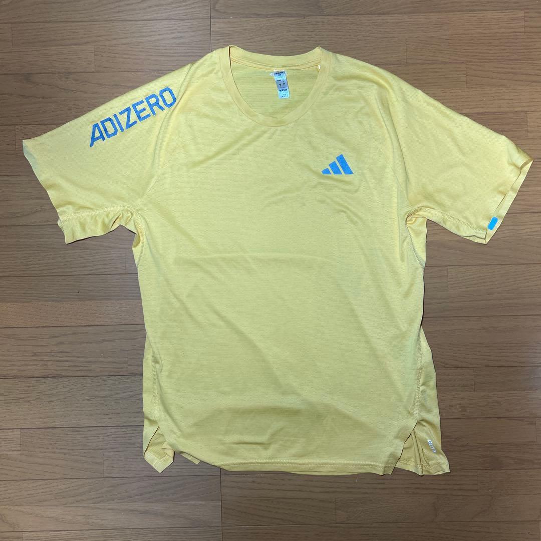adidas ADIZERO ランニングウェア　陸上　上下セット
