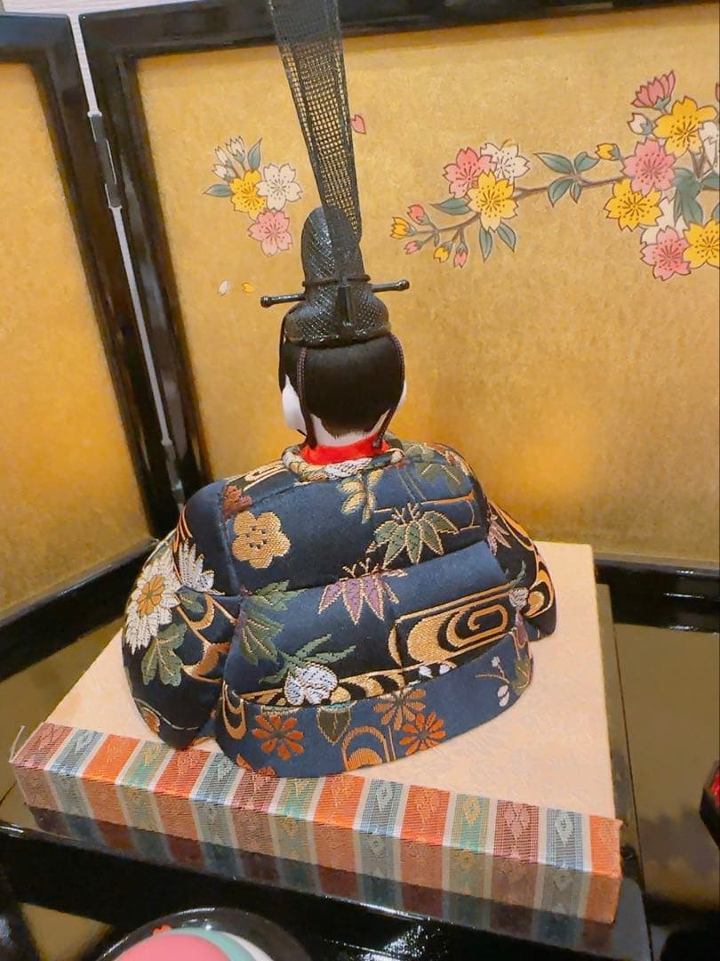 【美品】　真多呂人形　雛人形　五人飾り　真多呂監修　寿宝雛　江戸木目込み