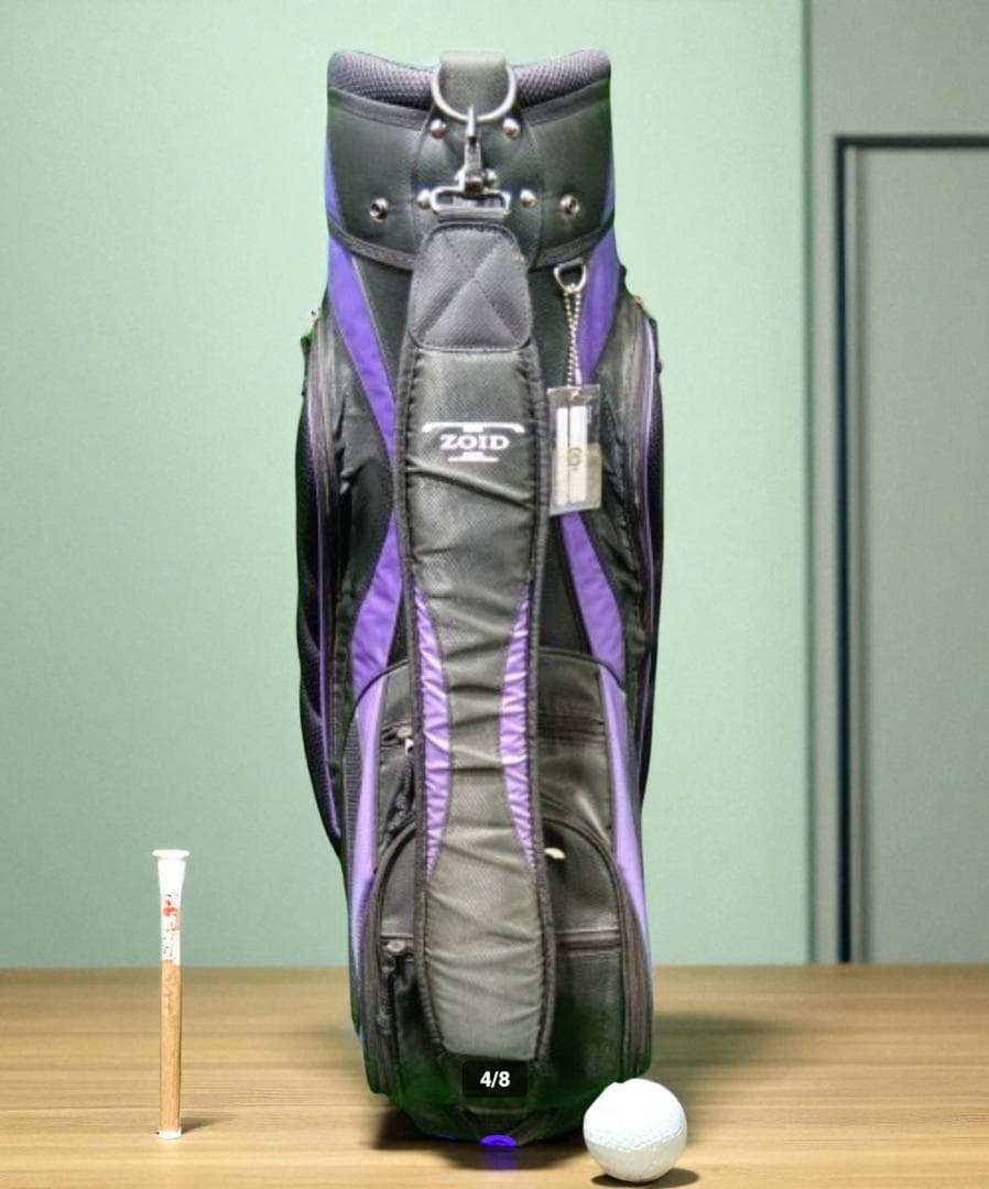 送料無料/美品　Mizuno T-ZOID 軽量タイプ・キャディバッグ