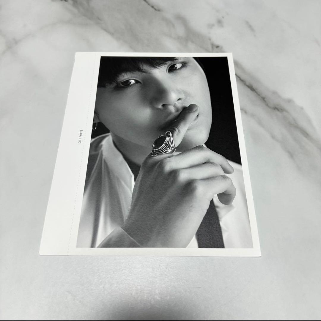 BTS 防弾少年団 WINGS フェイスフォト SUGA ユンギ 02〜07