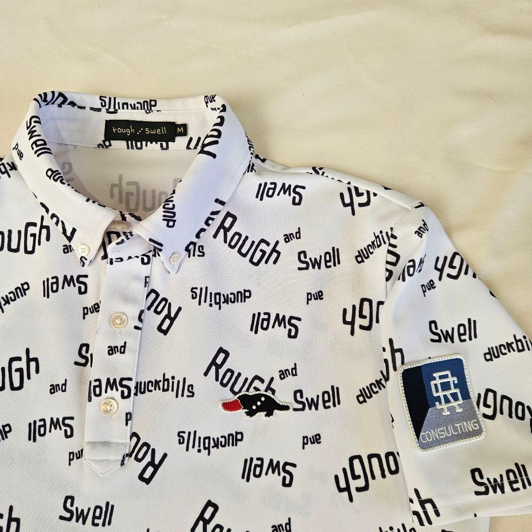 rough&swell ロゴポロシャツ Mサイズ