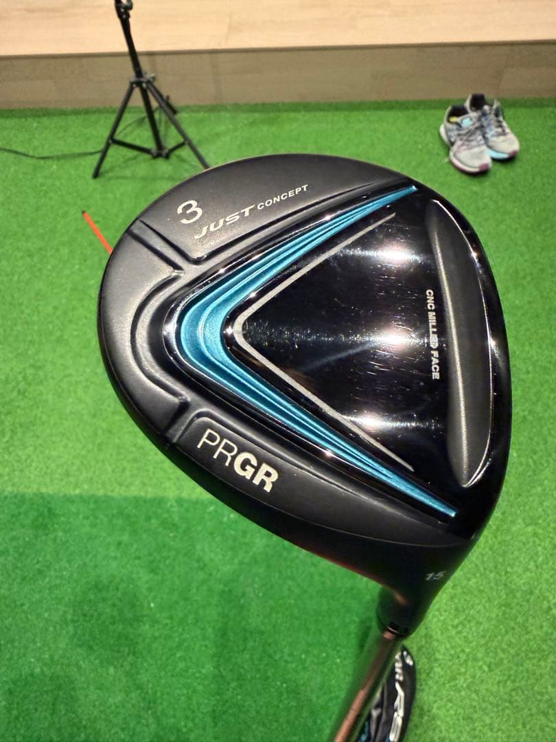 【新品同様】PRGR RSX 3WカスタムシャフトTourAD TP5S