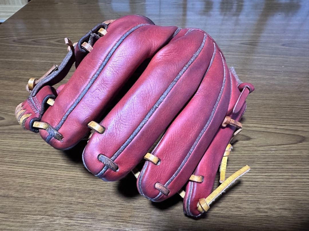 本日まで　RYU 硬式グラブ　袋付き　型抜群　セカンド　ショート　ryu