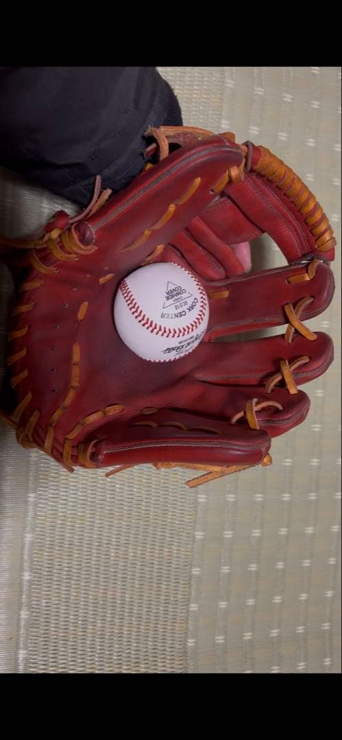 本日まで　RYU 硬式グラブ　袋付き　型抜群　セカンド　ショート　ryu