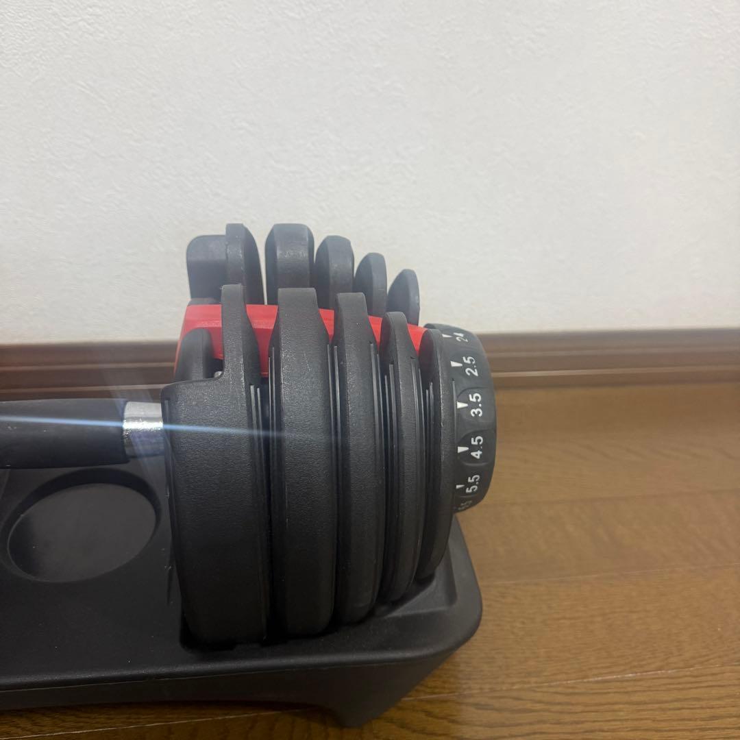 可変式ダンベル 24kg アジャスタブルダンベル 筋トレ