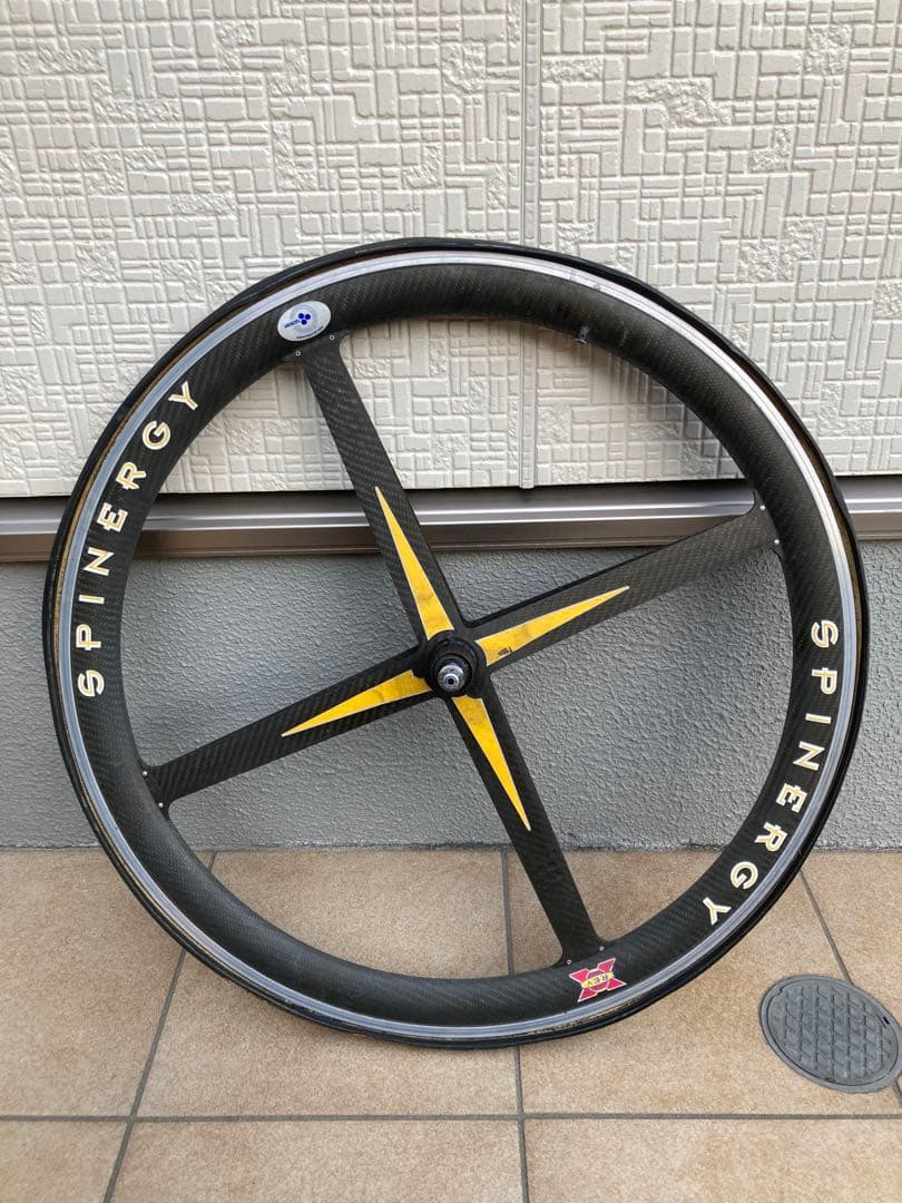 GW限定値下げ◎SPINERGY 、zippカーボンホイールセット700c