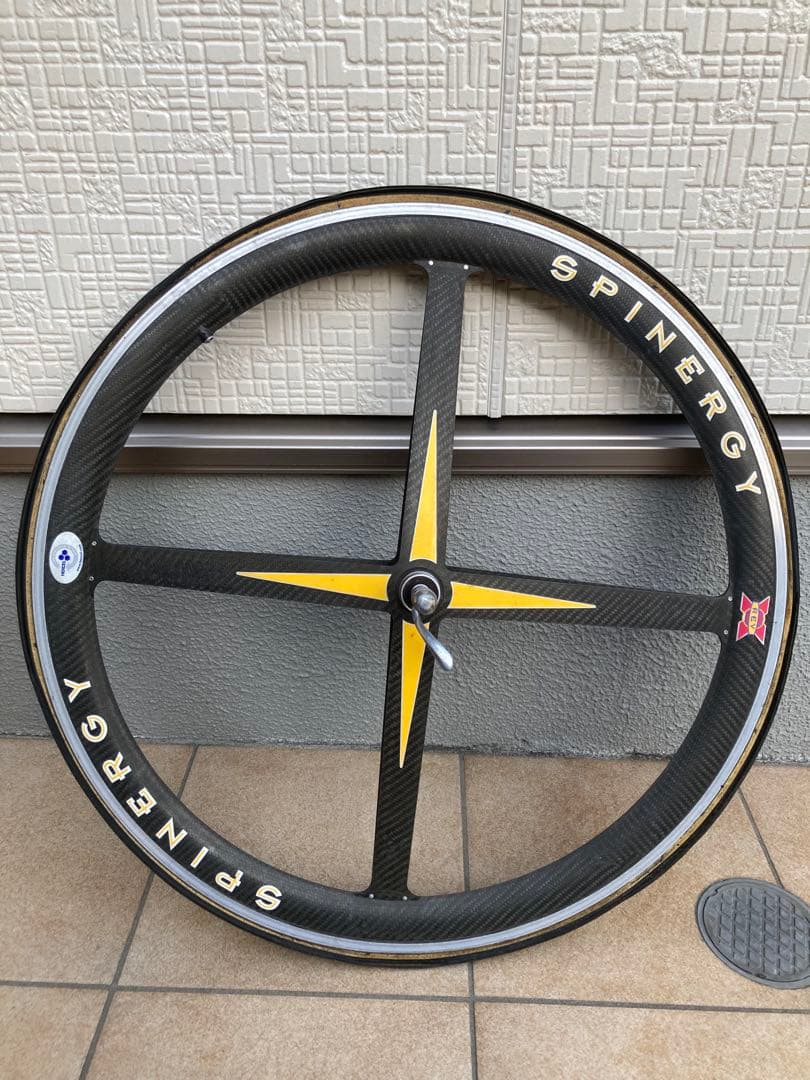 GW限定値下げ◎SPINERGY 、zippカーボンホイールセット700c