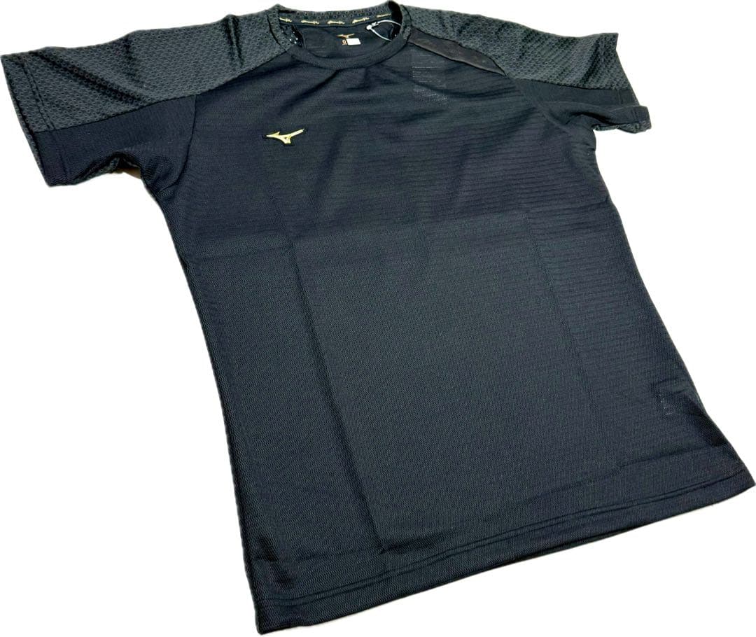 【ミズノプロ】 直営店限定 クーリングTシャツO ブラック 12JACT82