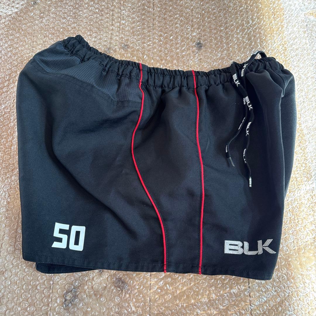 日野レッドドルフィンズ　BLK ラグビーショートパンツ　ラガーパンツ　ラグパン