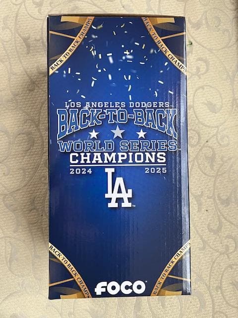 大谷翔平2025WS\"BACK TO BACK”CHAMPIONSフィギュア