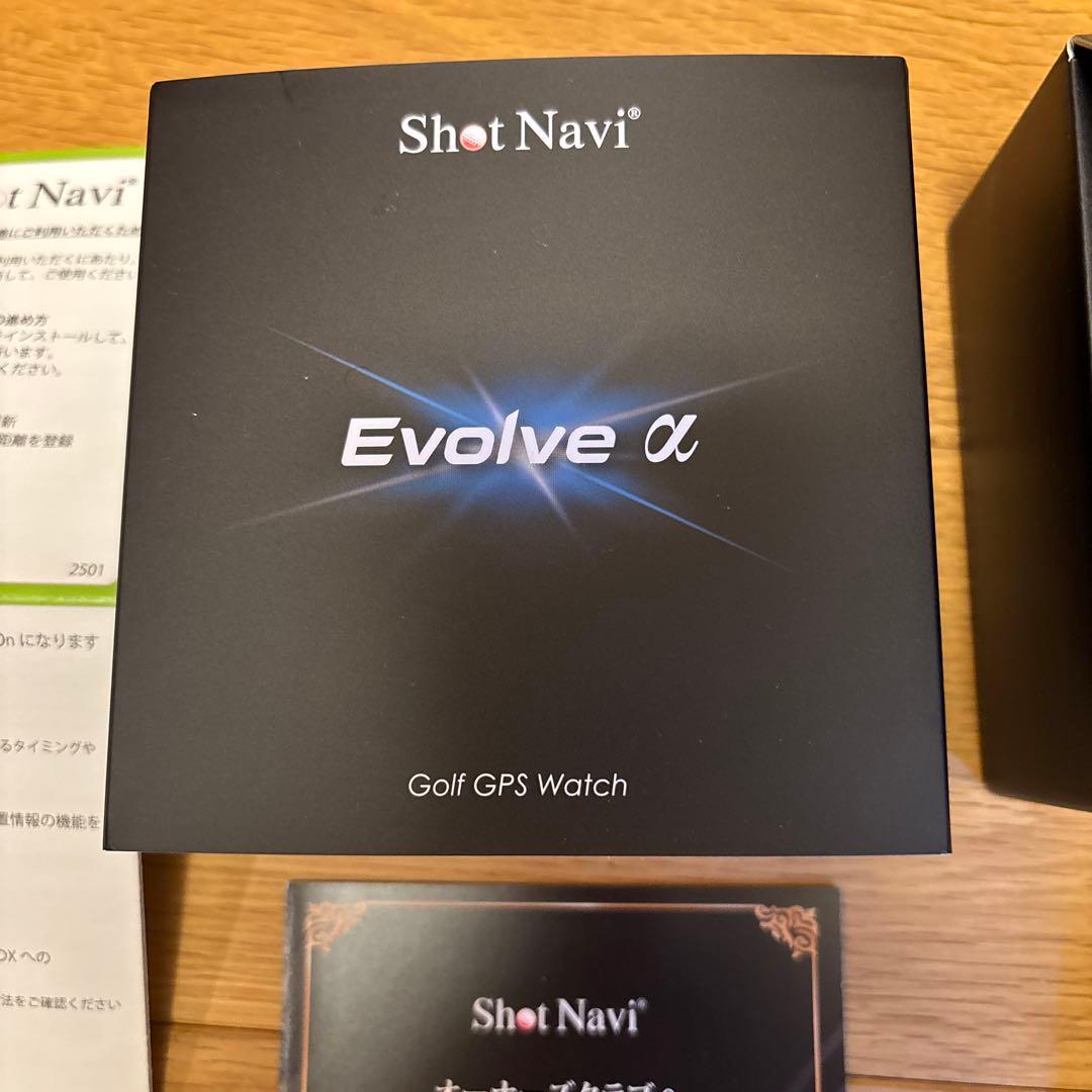 Shot Navi Evolve α ゴルフGPSウォッチ