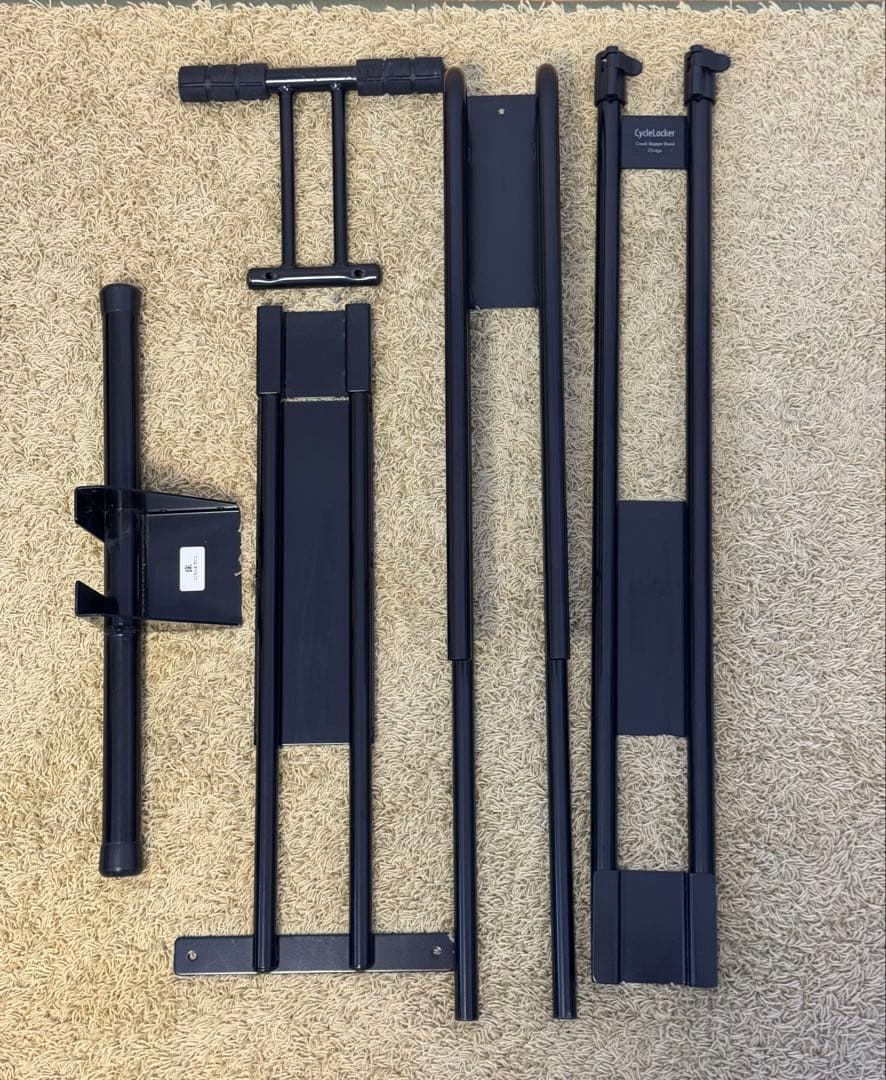 美品 サイクルロッカー 自転車 自立型 縦置きスタンド CS-650