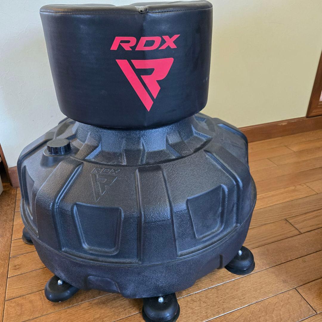 RDX 自立式サンドバッグ スタンディングバッグ 合成皮革製 レッド パンチ