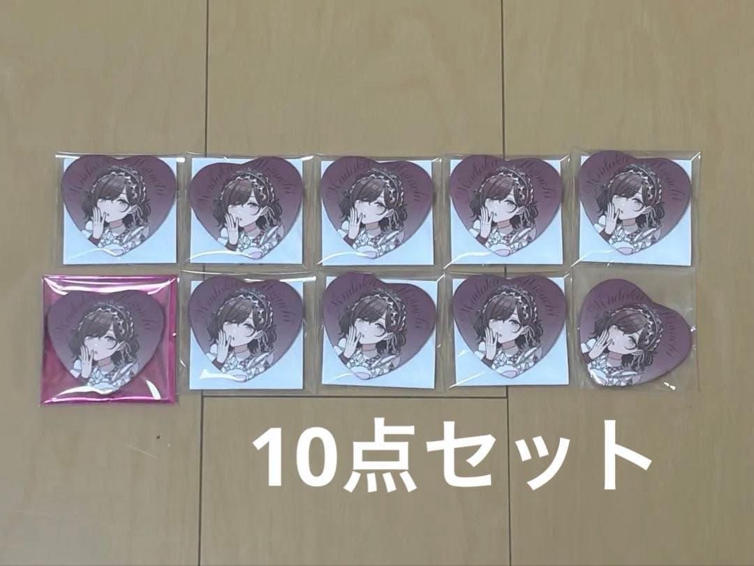 シャニマス 樋口円香 ハート缶バッジ ラファリー コラボ