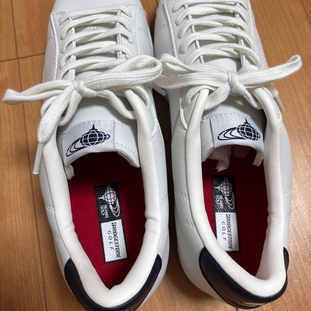 BEAMS GOLF ゴルフシューズ ホワイト　BRIDGESTONE GOLF