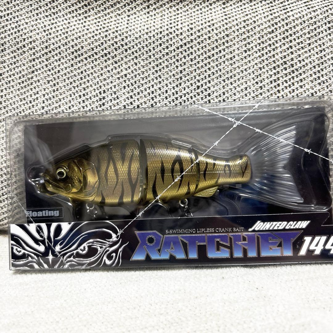 ジョインテッドクロー ラチェット144 おすずゴールドタイガー
