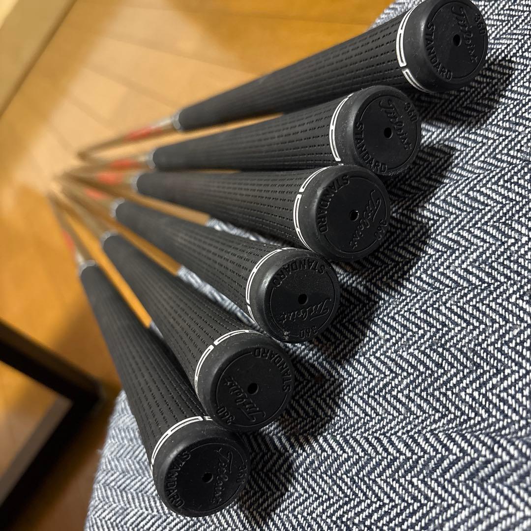 [美品]TOUR120 Flex S シャフト 6本セット