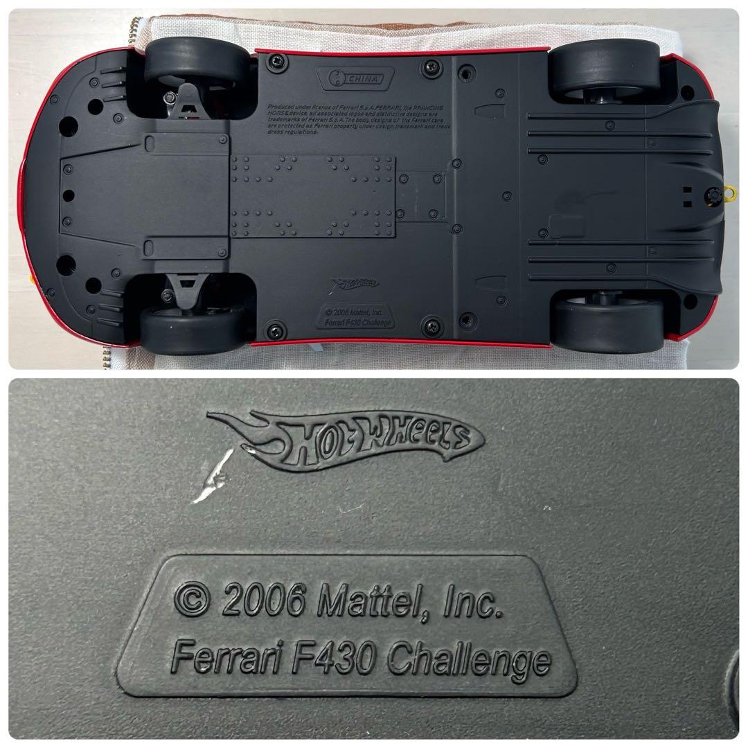 ミニカー HOT WHEELS Ferrarl F430 Challenge 1/18