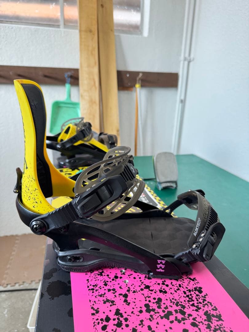 スノーボード ROME SDS artifact 156 390 boss bindings