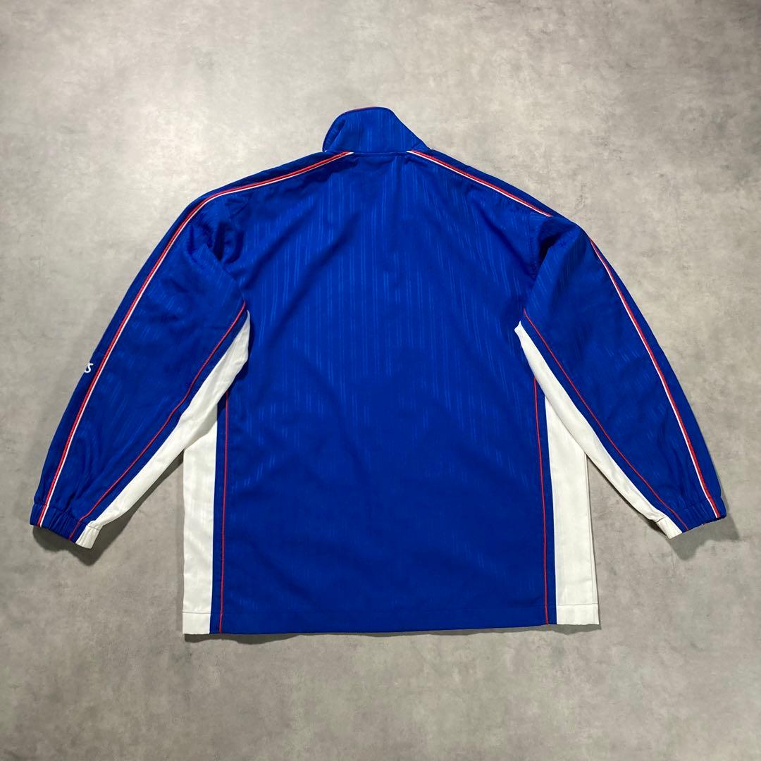 00s アシックス asics ジャージ 上下 セットアップ サッカー 練習着