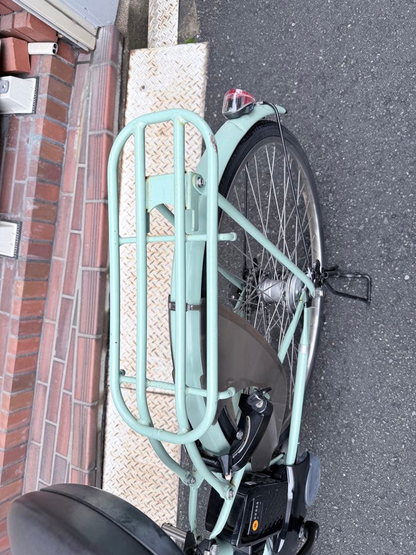 大阪府　パナソニック　電動アシスト自転車 ミントグリーン　26インチ