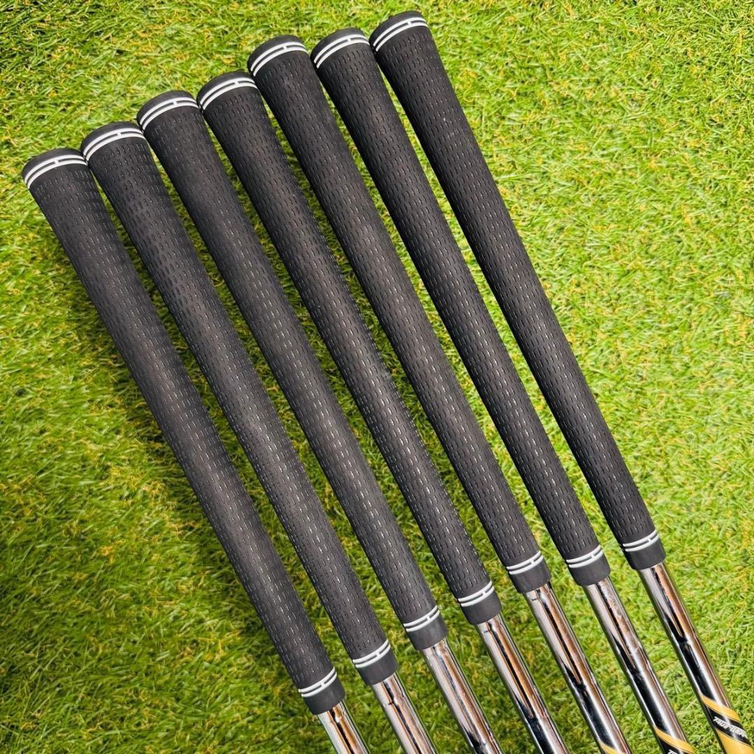 【良品】王道 タイトリスト T100 2021 メンズアイアンセット 7本 S