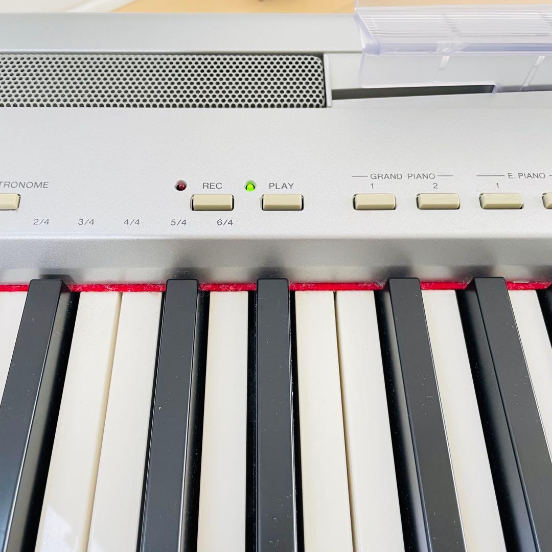 YAMAHA 電子ピアノ P-95S 2011年製 譜面台 電源ケーブル付き
